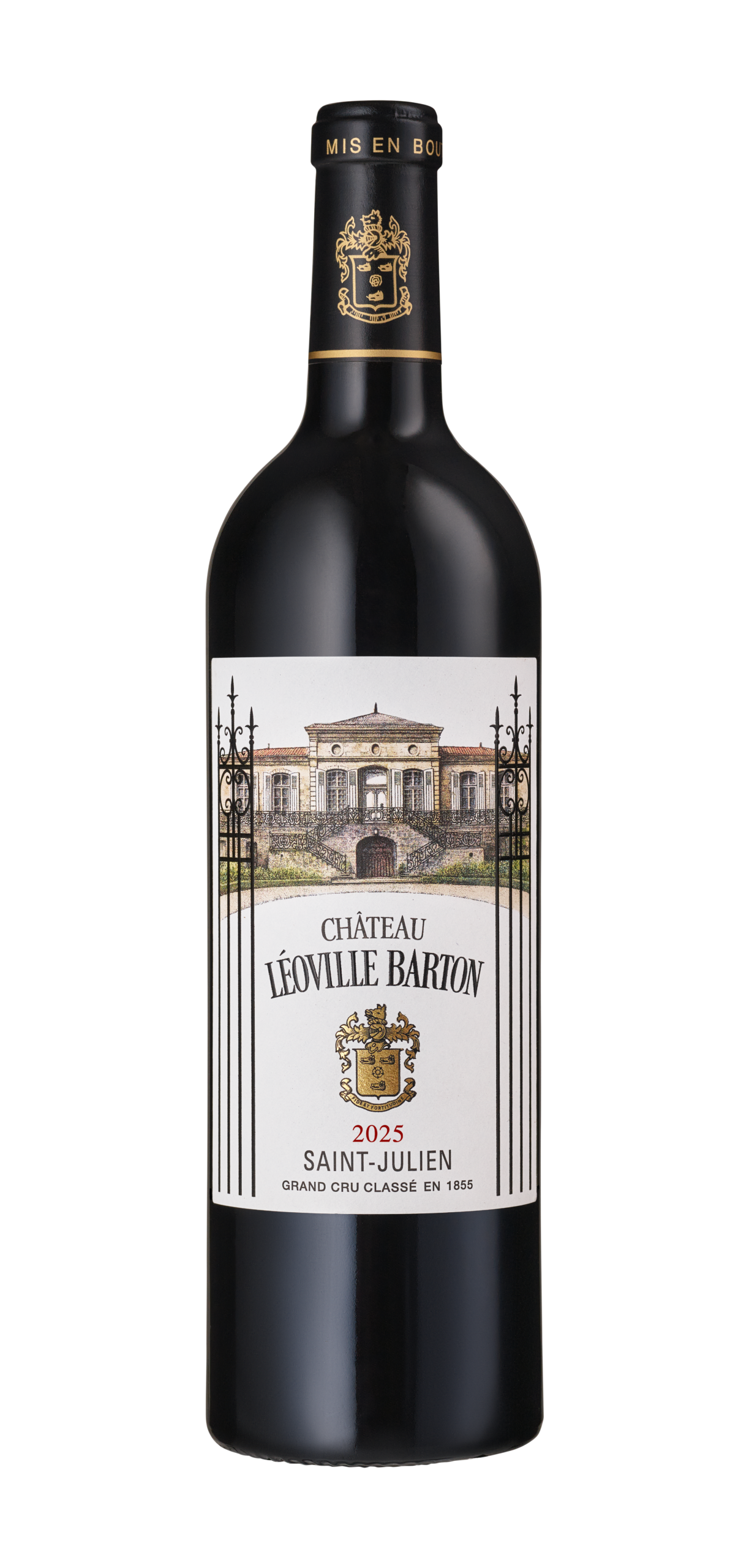 2025 chateau leoville barton 2eme cru classe, saint julien (6x75cl)