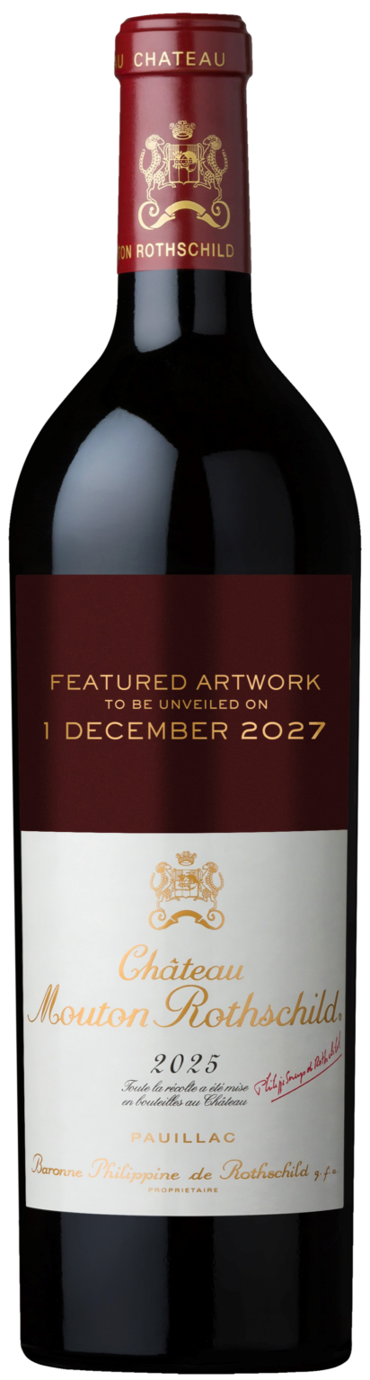2025 chateau mouton rothschild premier cru classe, pauillac (6x75cl)